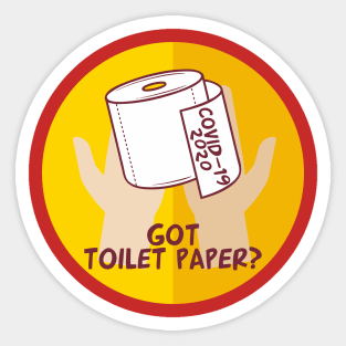 Got Toilet Paper Sticker